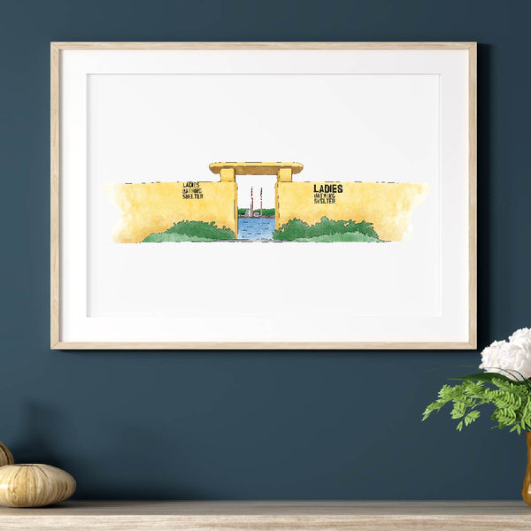 Ladies Bathing Shelter, Bull Island, Clontarf