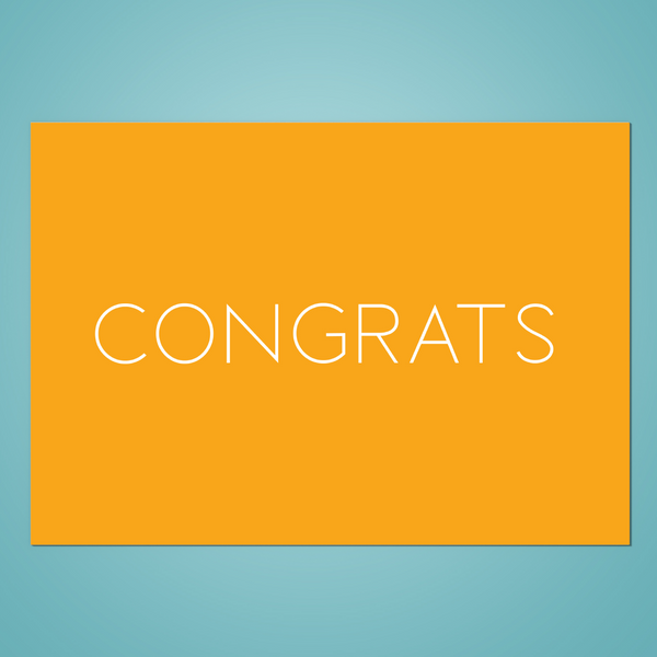 Congrats Card