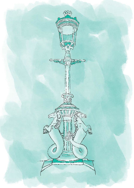 Grattan Bridge Lamp, Dublin