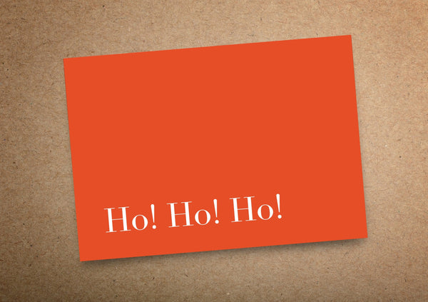Ho! Ho! Ho! Christmas Card
