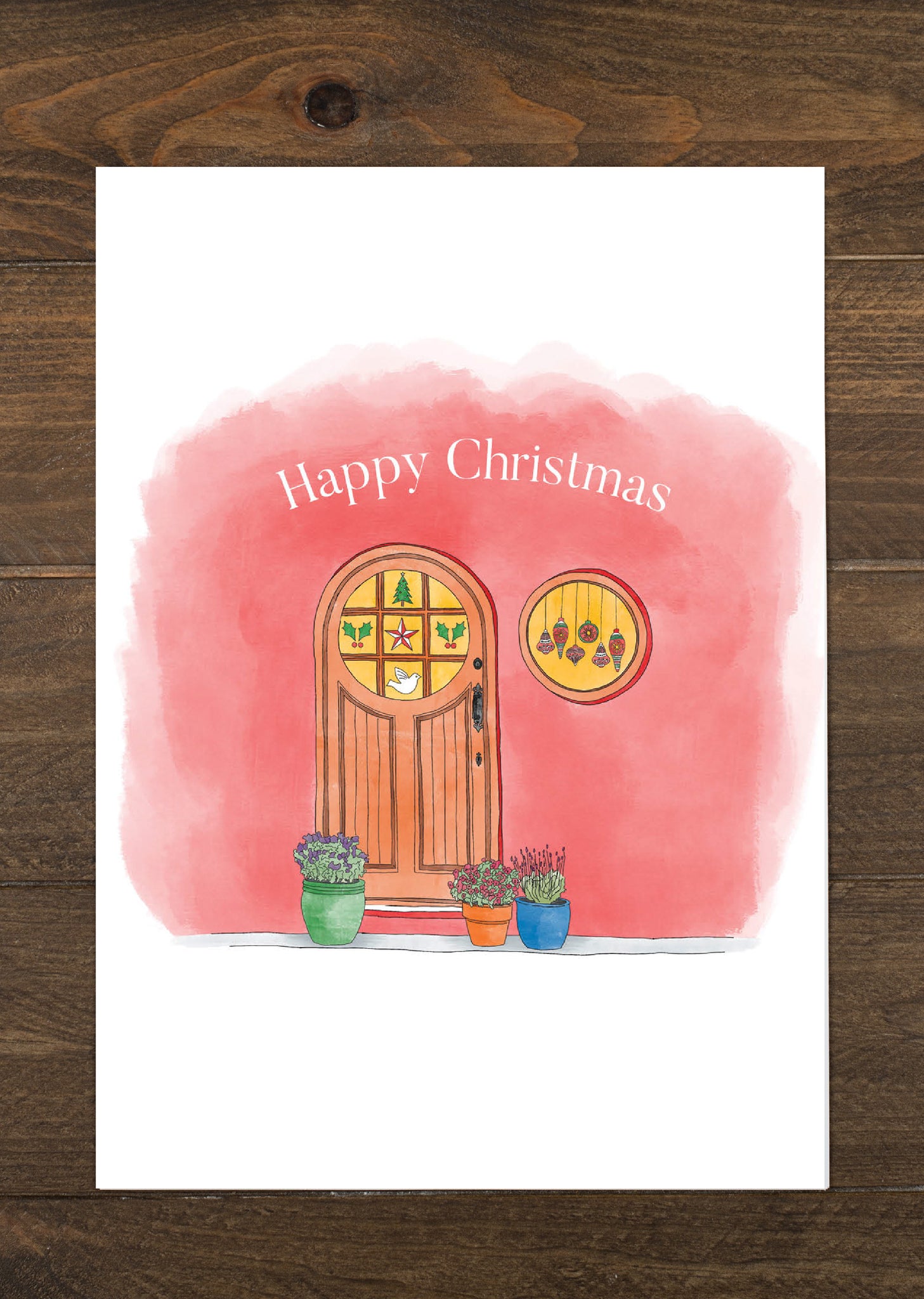 'Happy Christmas' Christmas Card