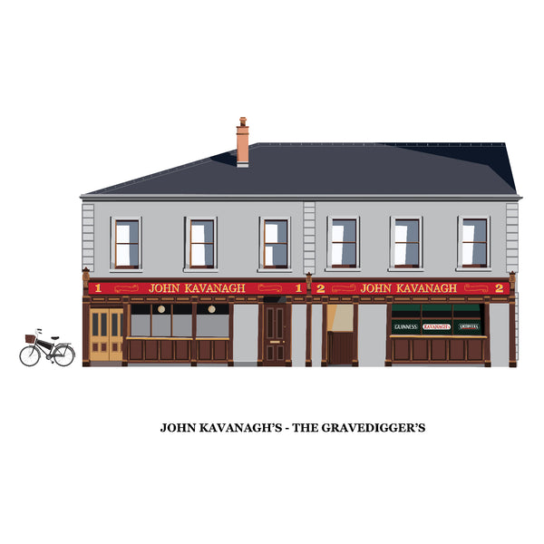 John Kavanagh's "The Gravediggers", Glasnevin, Dublin 9
