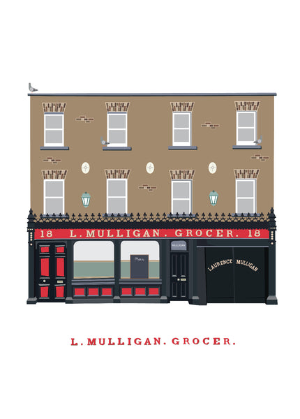 L. Mulligan. Grocer, Stoneybatter, Dublin 7