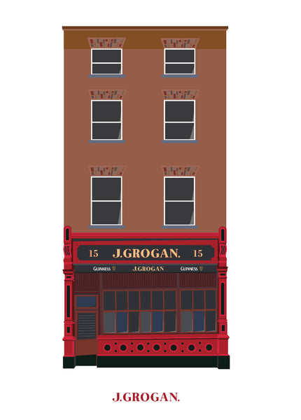 J. Grogan. 'Grogan's Castle Lounge', South William Street, Dublin 2