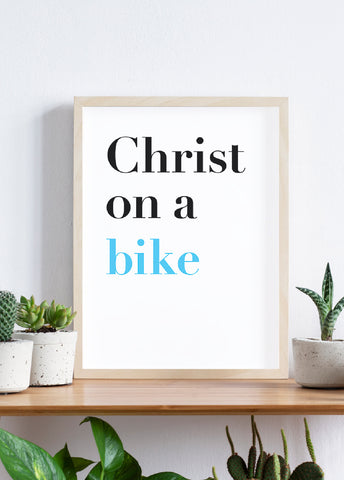 Christ on a bike